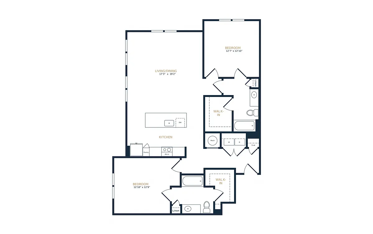 Floor plan B2