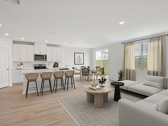 Great Room Staged