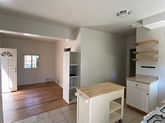 kitchen to living room view