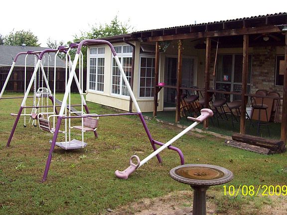 Rear view of property