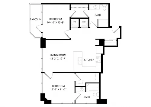 Floor plan B1