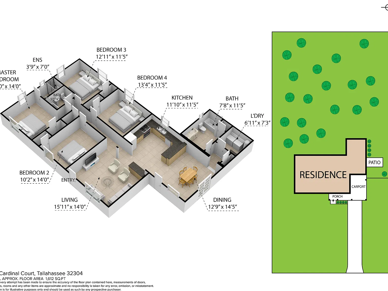 4 bed, 1512 sqft, $3,000 — Photo 4
