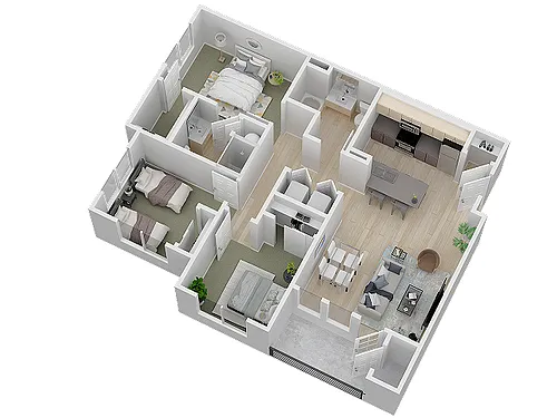 Floor plan 3A