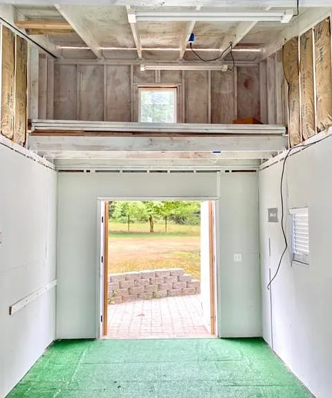 outdoor shed