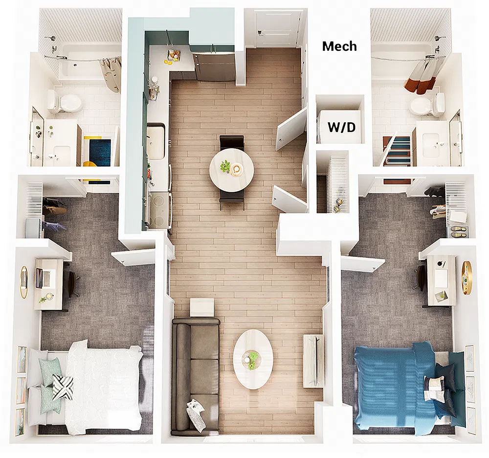 Floor plan B2