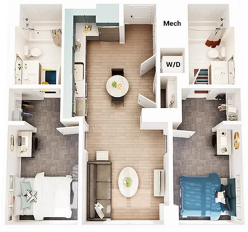 Floor plan B2