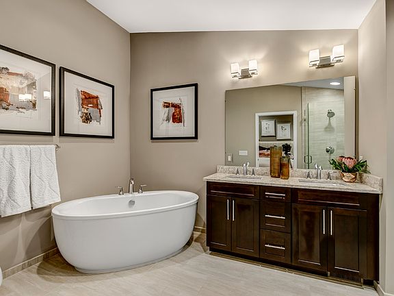 Luxurious master bath