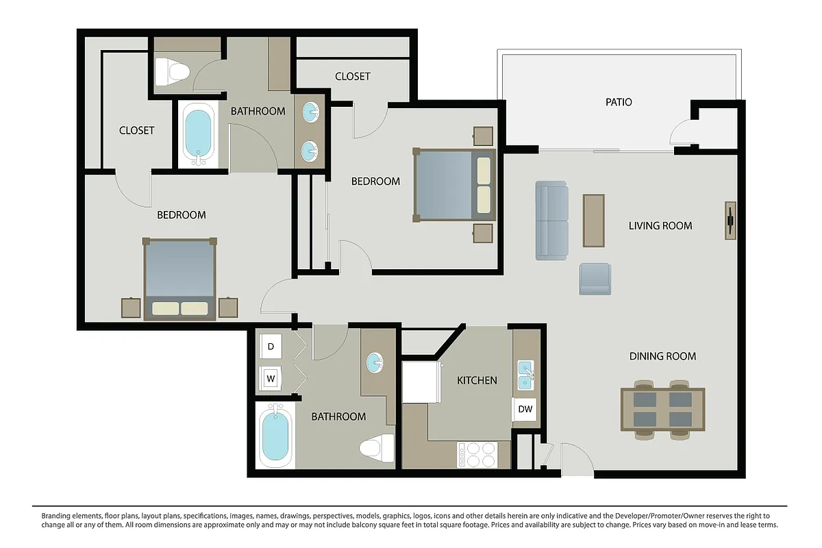 Floor plan Bella Luna