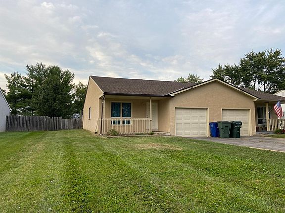 Left side of 2-unit building