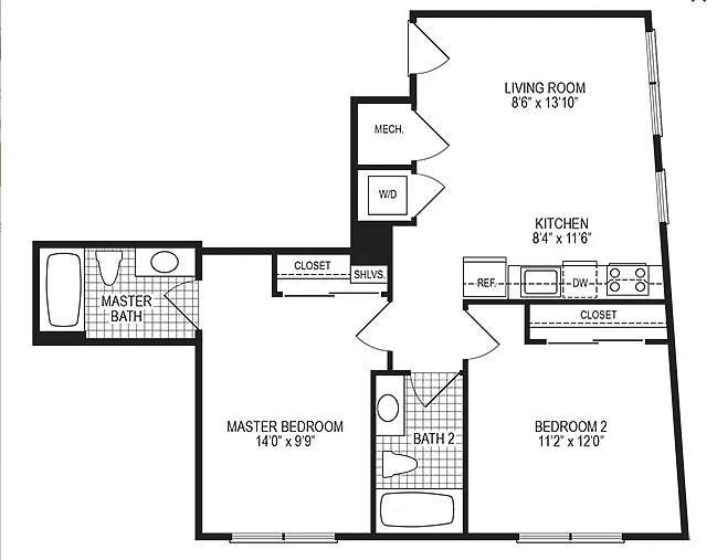 Floor plan Spark