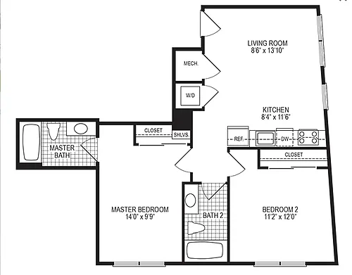 Floor plan Spark