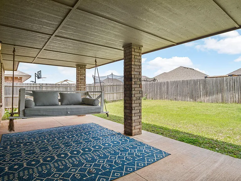 Extended Back Patio