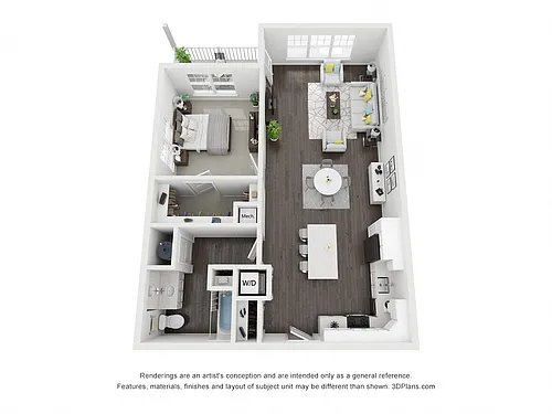 Floor plan 1BB