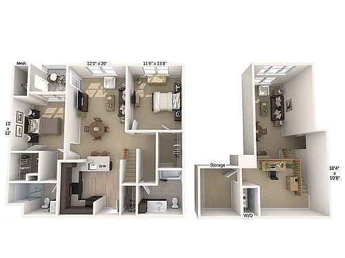 Floor plan B3L