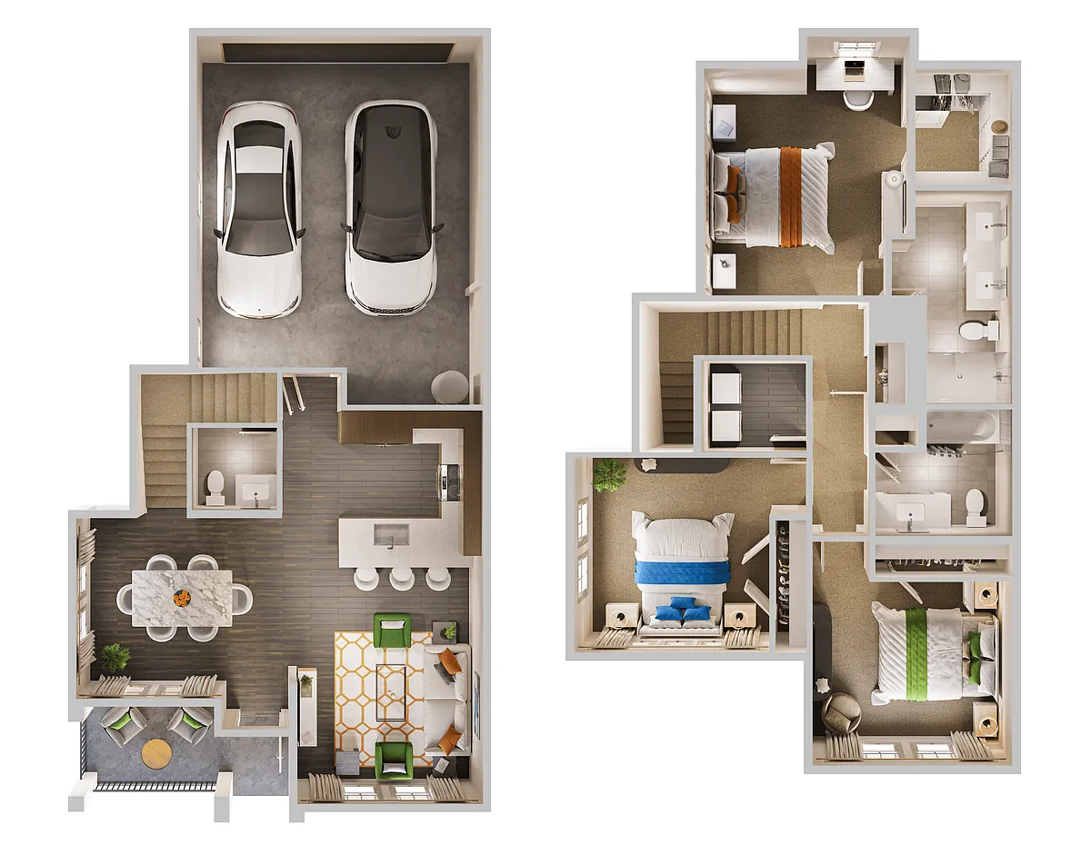Floor plan TH1