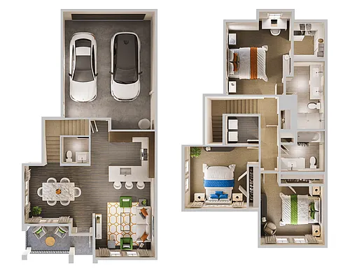 Floor plan TH1
