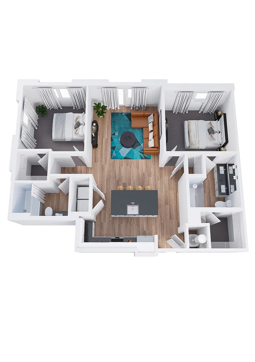 Floor plan B21