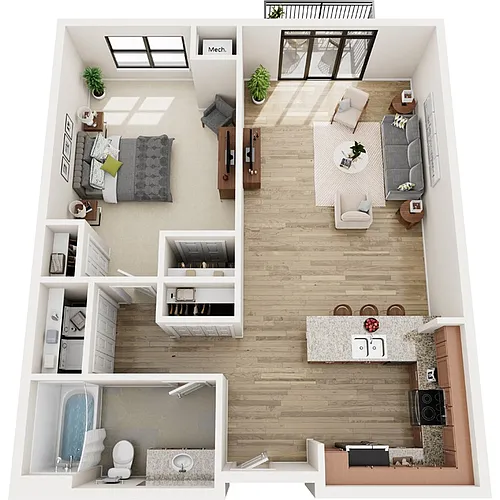 Floor plan A6