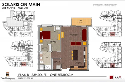 Floor plan Floor plan B