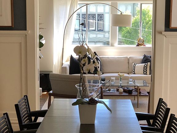 View from kitchen