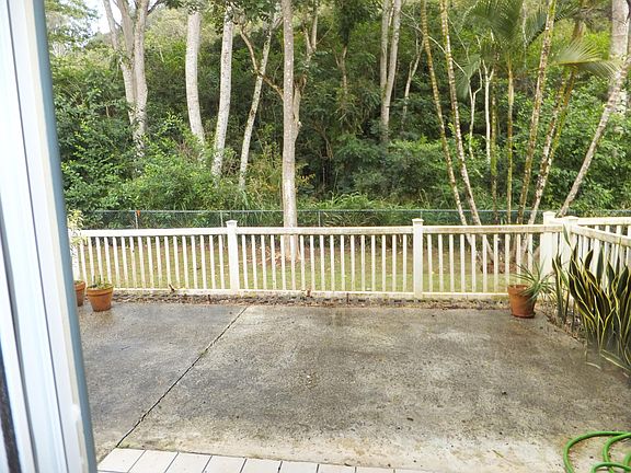 View out back