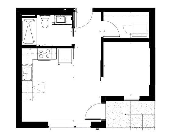 Floor plan Walker A2