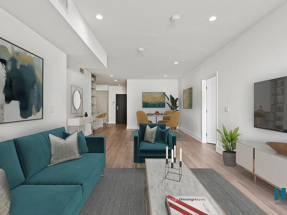 Open-Concept Kitchen, Dining, and Living Room Space