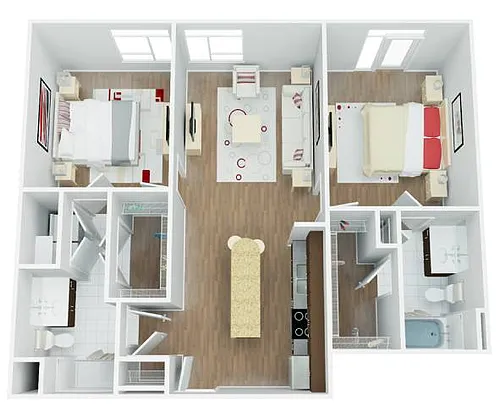 Floor plan B1