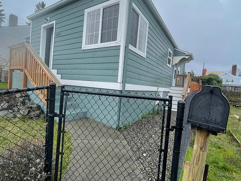 Front corner of home
