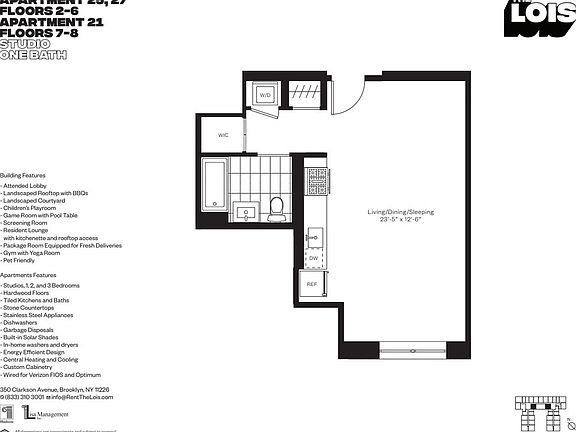 2nd image of 350 Clarkson Ave APT 227