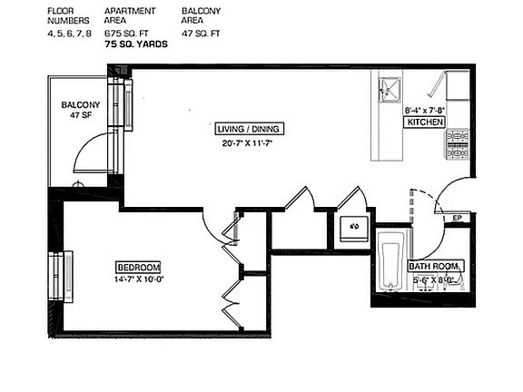 2nd image of 226 50th Ave APT 4C