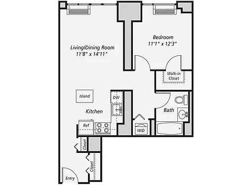 Floor plan A13