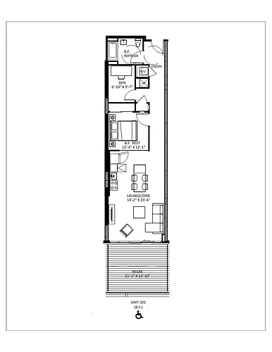 Floor plan 321