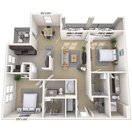 Floor plan Halsey