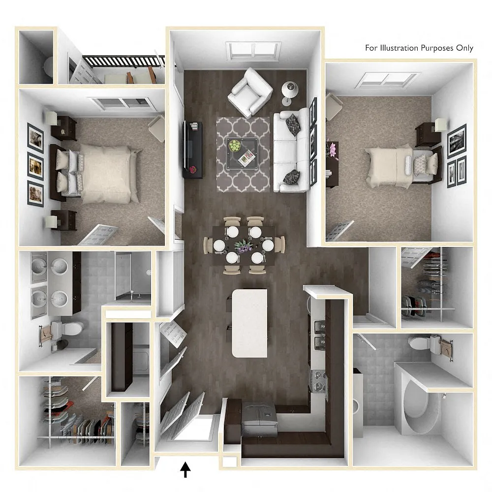 Floor plan B5 2X2