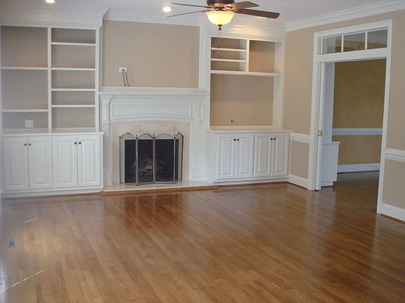 Family Room with Built-Ins