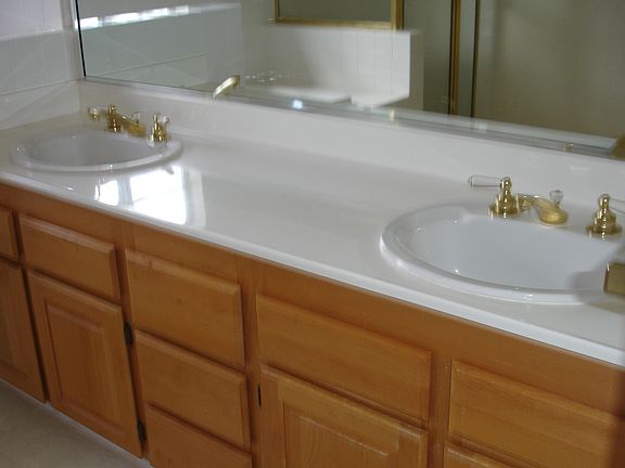 Master suite vanity
