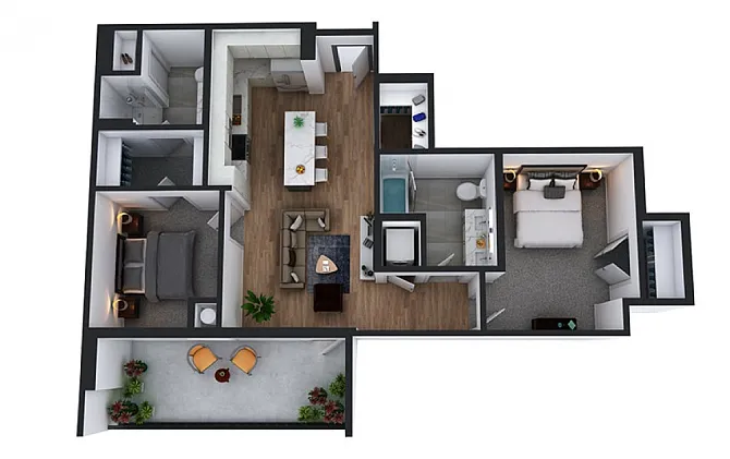 Floor plan C2