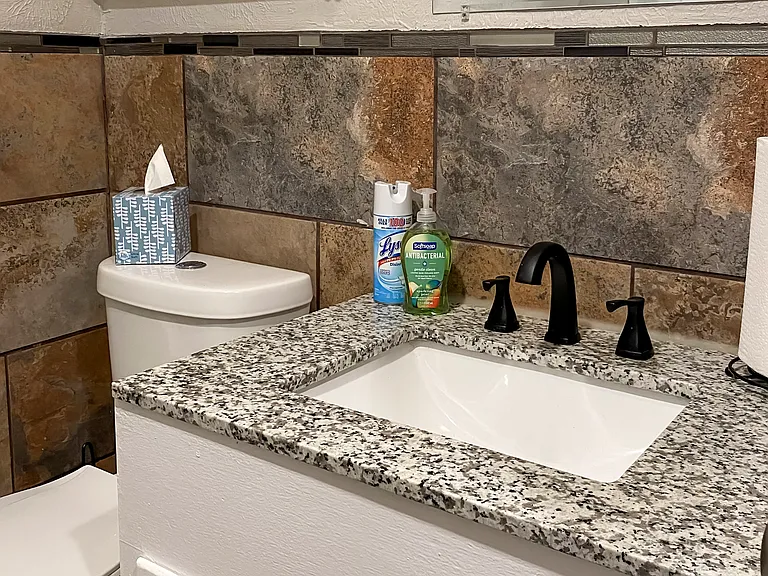 2nd Floor Bathroom Vanity and Supplies