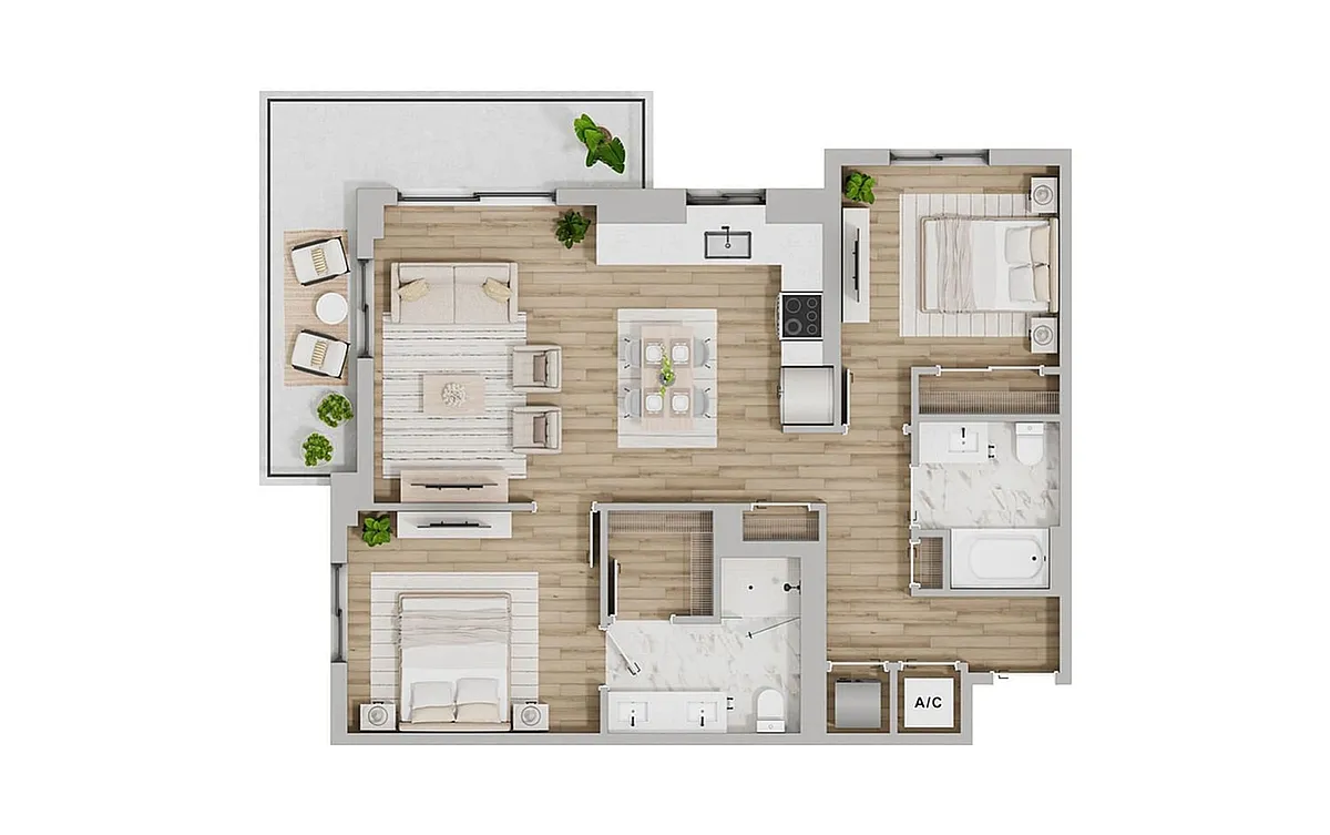 Floor plan Cosmos D
