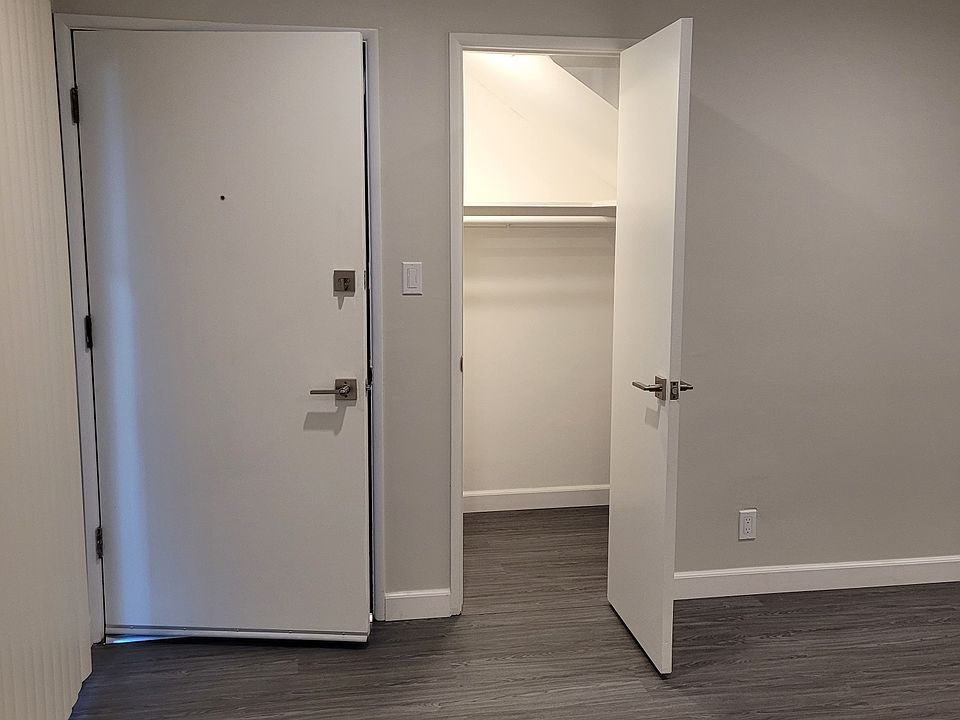 Huge coat and storage closet by front door