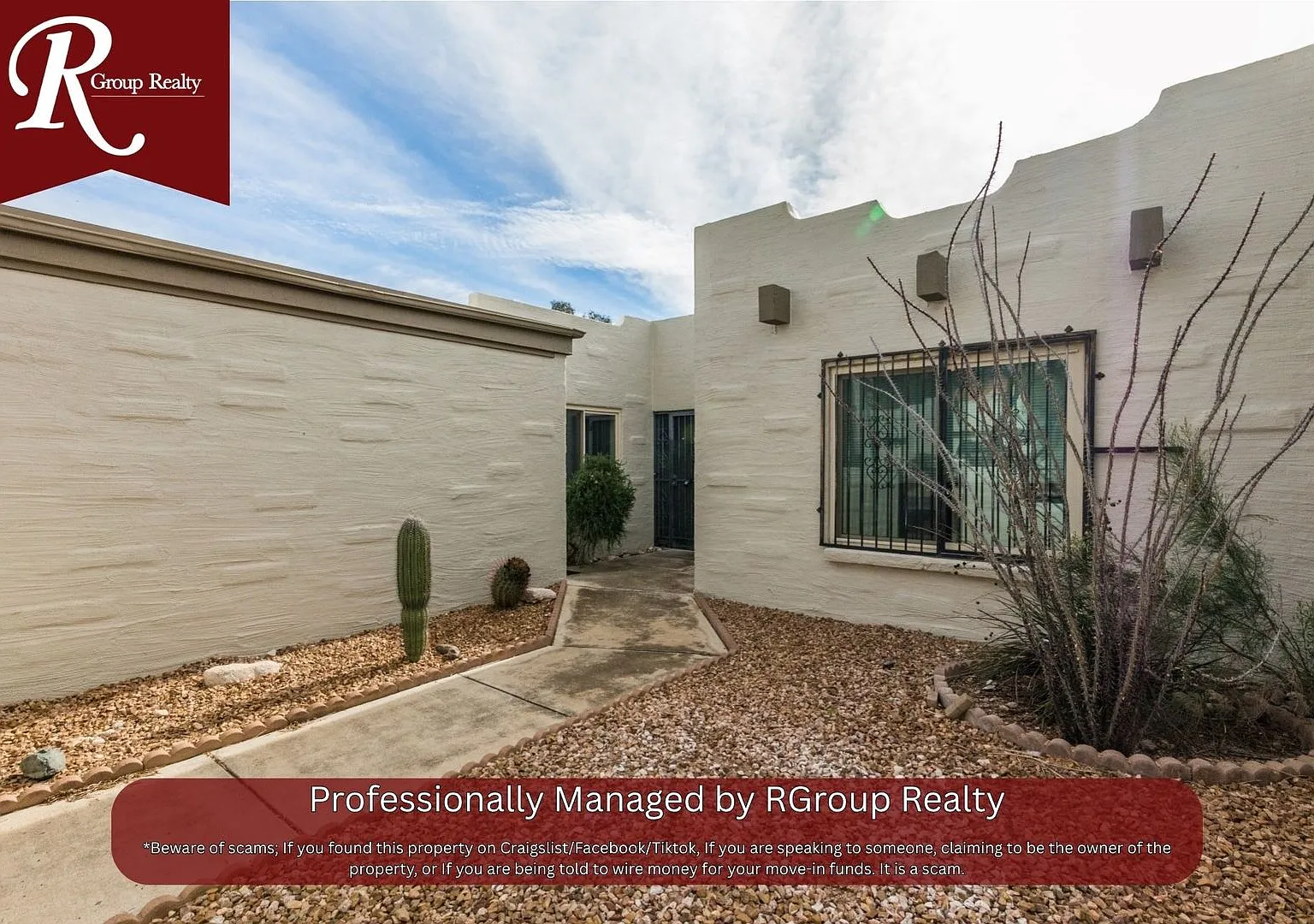Refined Catalina Foothills Living: Carpet-Free 3BD Home with Private Gated Courtyard — Photo 1