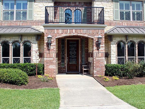 Notice the attention to architectural details. This home is a "stand out" within the community.