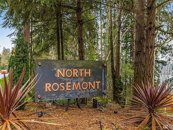 Desirable North Rosemont in Bellevue with highly rated Bellevue Schools, sits just off the Parkway, offering a waterfront neighborhood setting with multi-million dollar homes