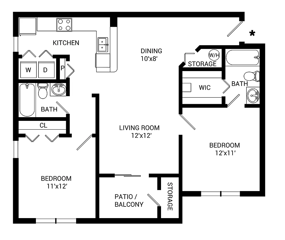 Floor plan The Camelia