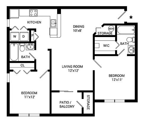 Floor plan The Camelia