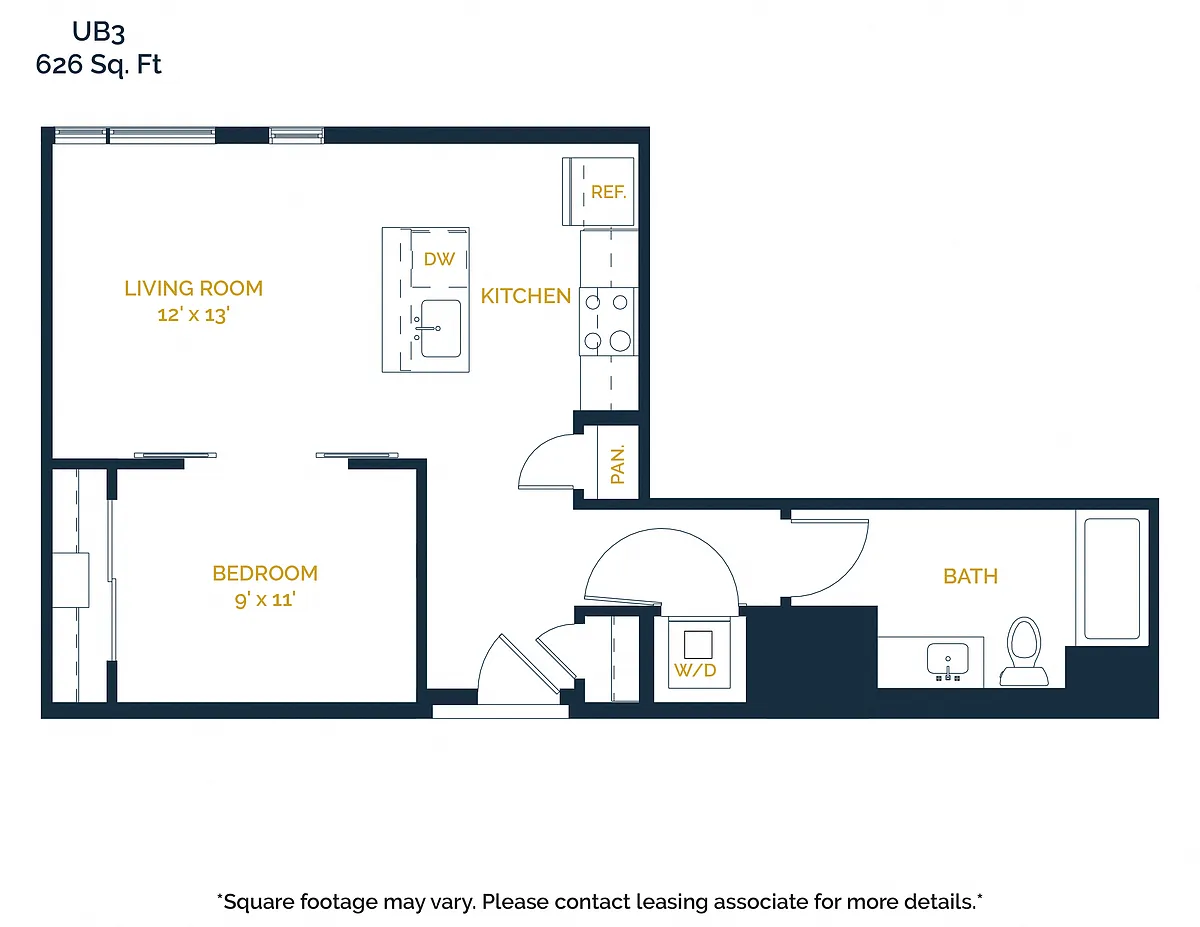 Floor plan UB3