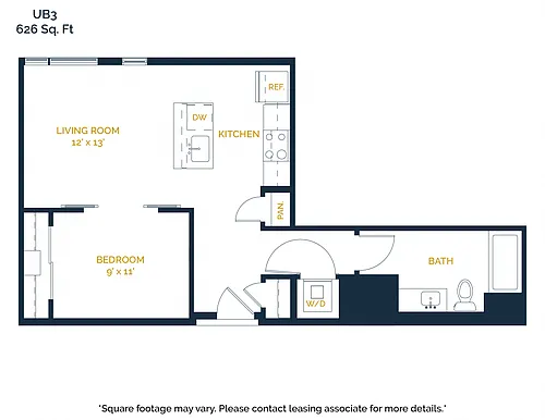 Floor plan UB3