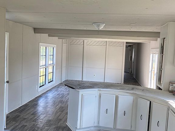 Kitchen and living room view