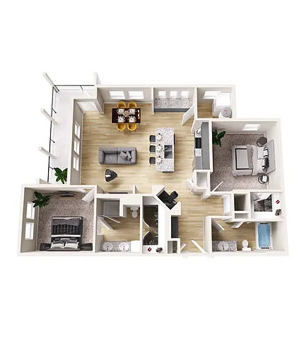 Floor plan B4